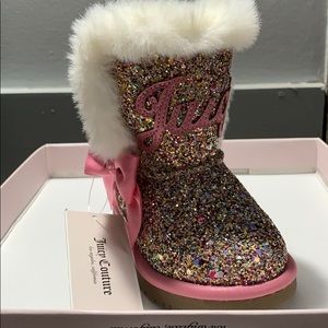 Girls Juicy Couture Boots ADORABLE SZ 5
